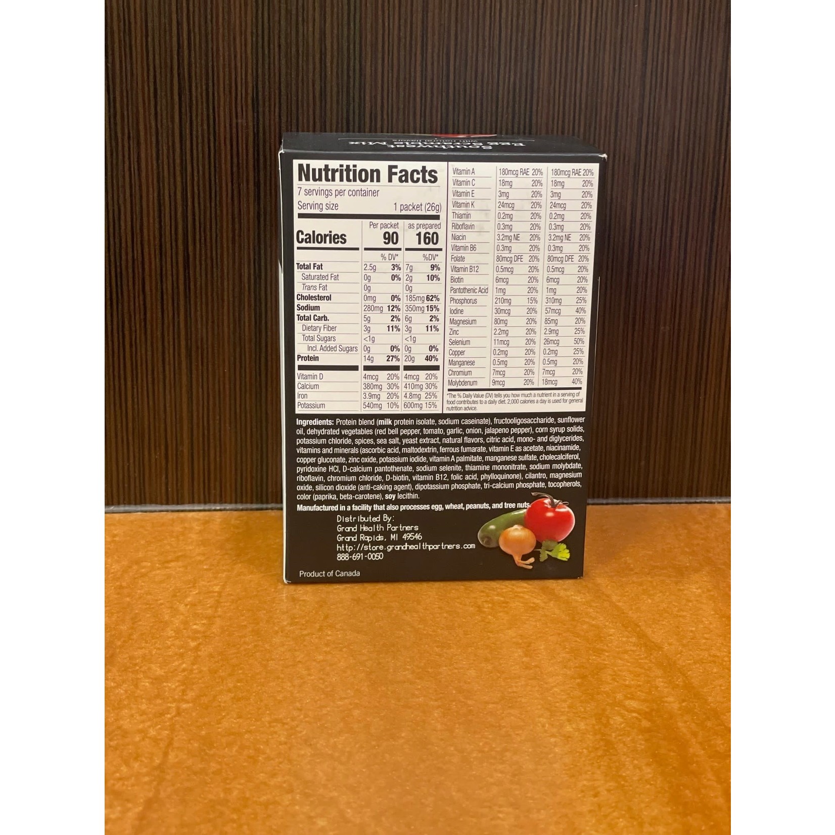 Egg Scramble Mix- Southwest (7 Pkgs)