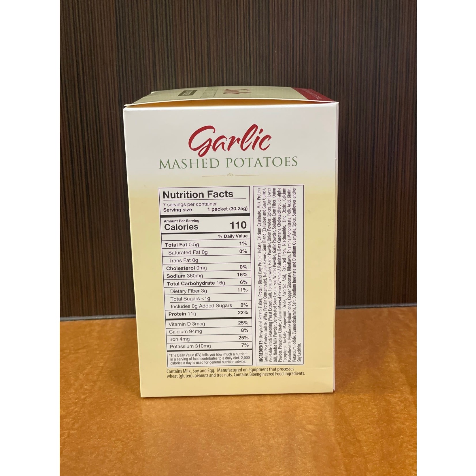 Mashed Potatoes- Garlic (7 Pkgs)