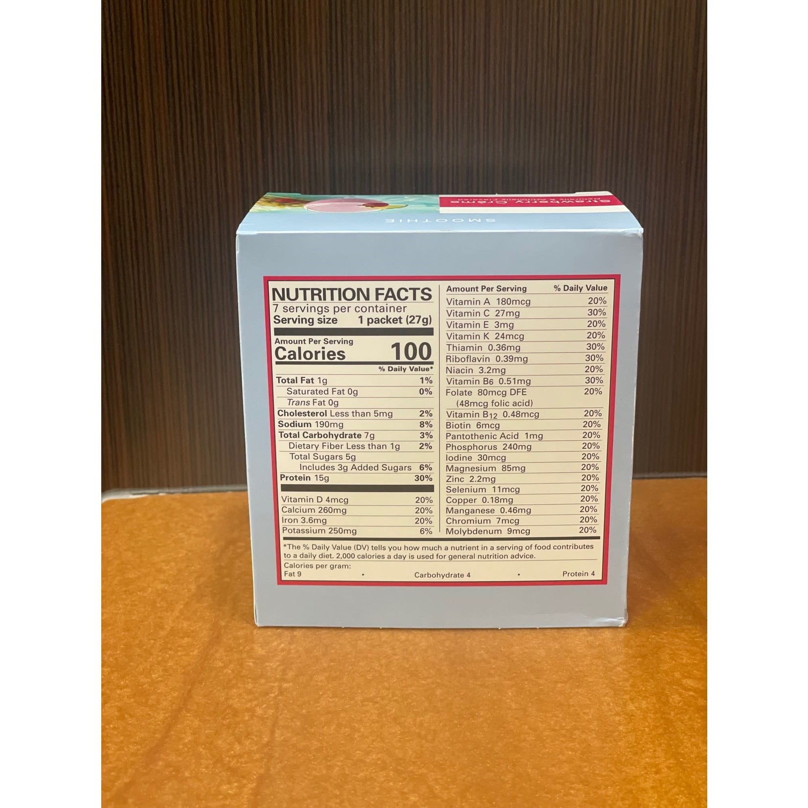 Smoothie Strawberry Creme (7 Pkgs)
