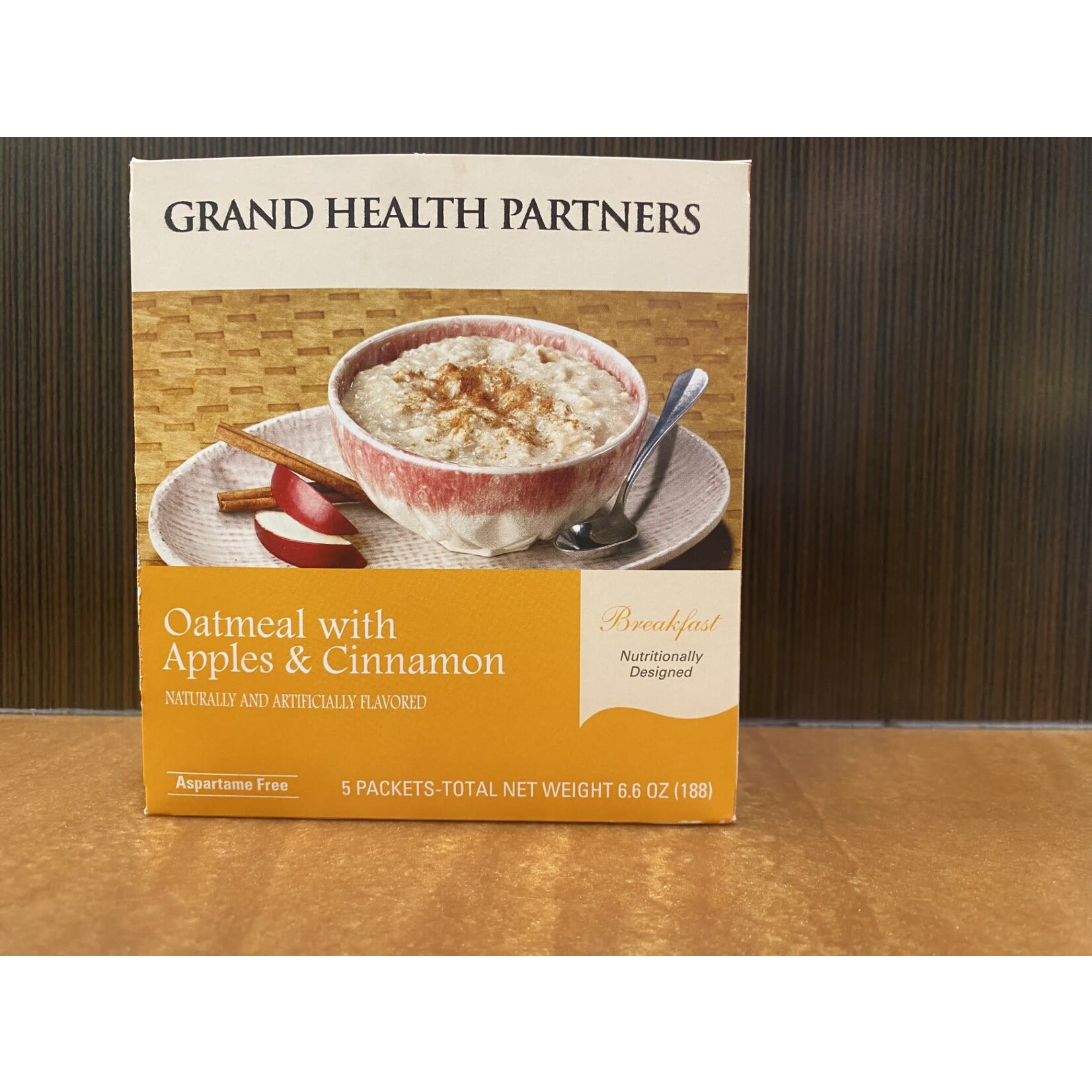 Apple and Cinnamon Oatmeal (5 pkgs)