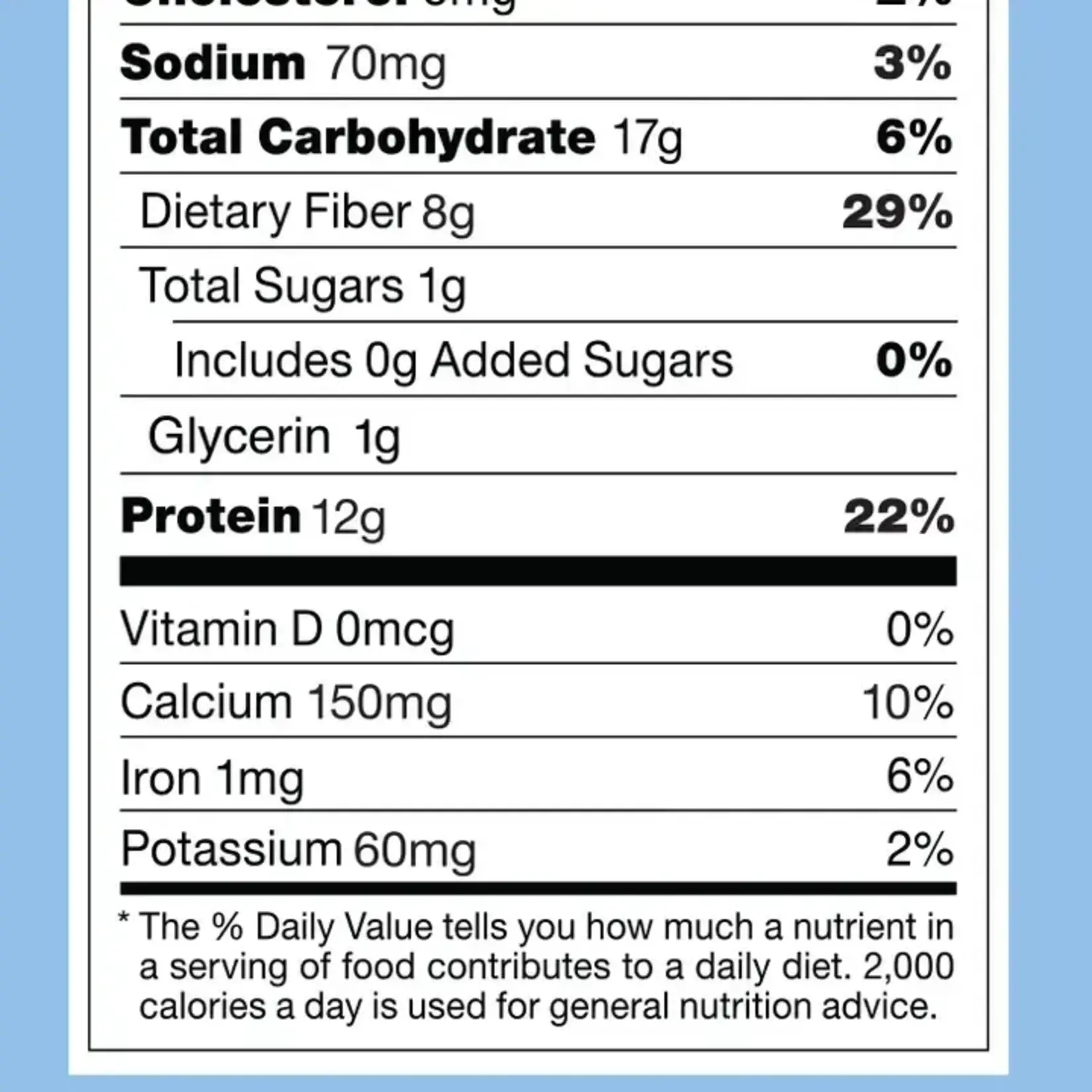 Cereal Bar-- Blueberry Muffin single