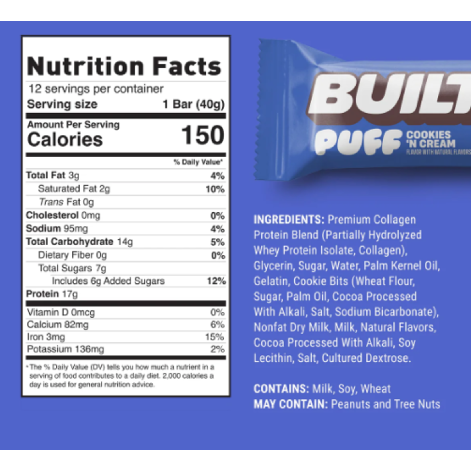 Cookies and Cream Puff Bar single
