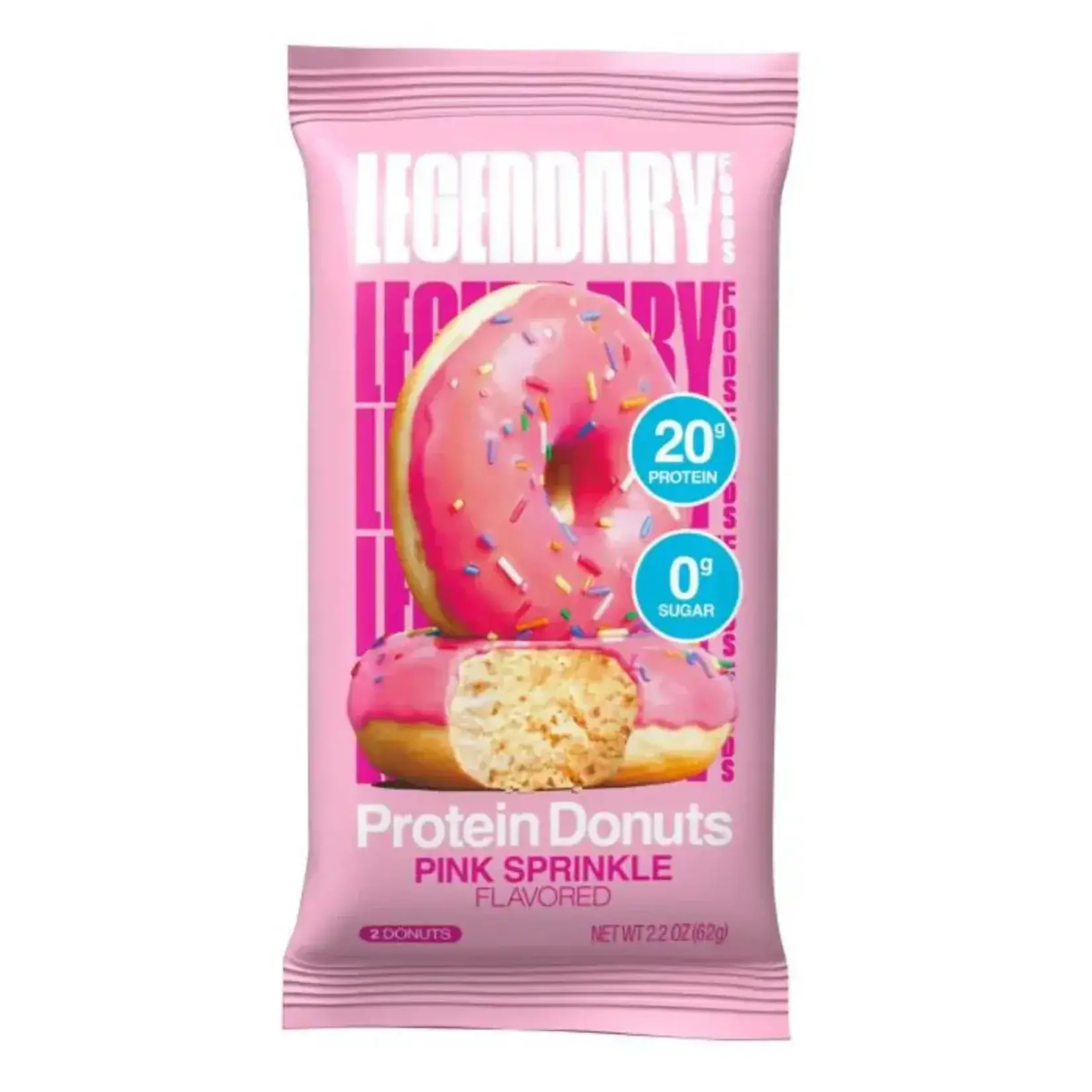 Protein Donuts--Pink Sprinkle