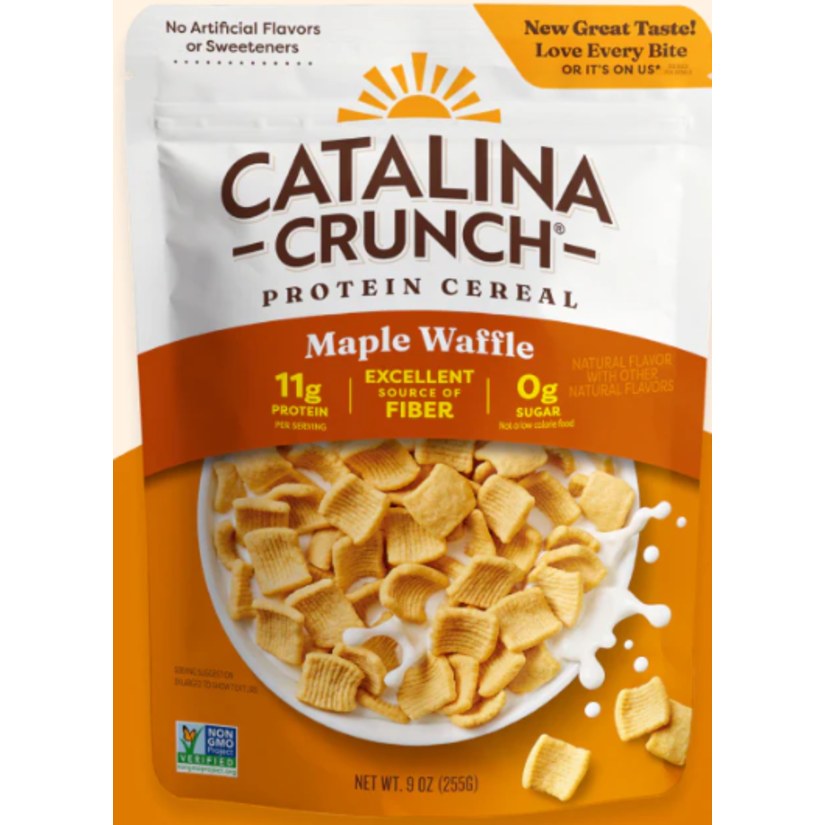 Maple Waffle Cereal -- Catalina Crunch (7 Servings)
