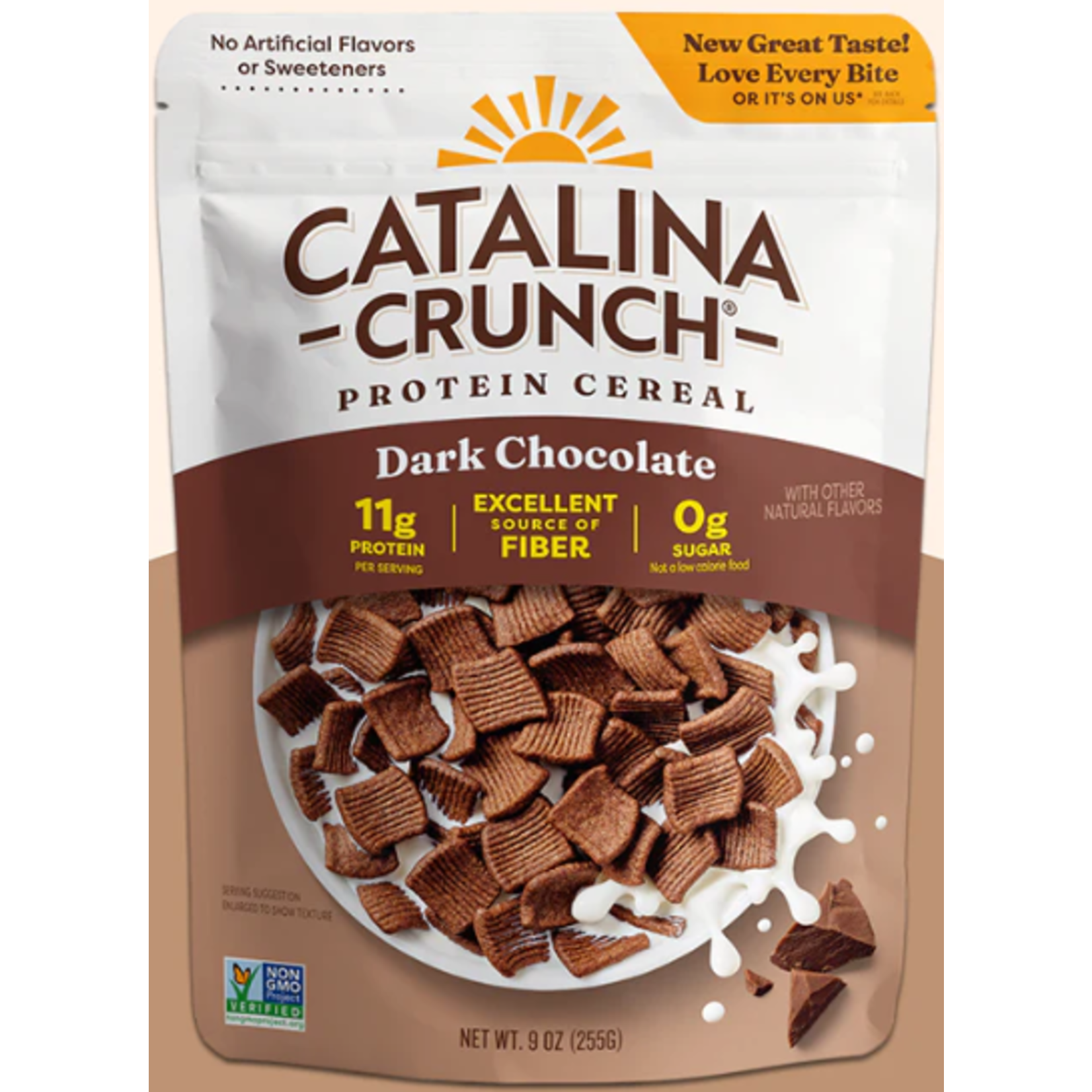 Dark Chocolate Cereal-- Catalina Crunch (7 servings)