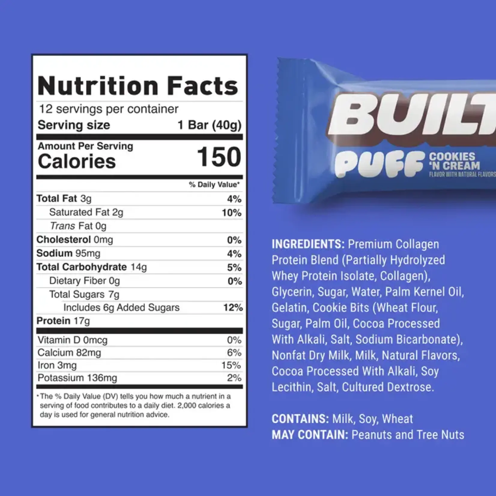 Cookies and Cream Puff Bar (12)