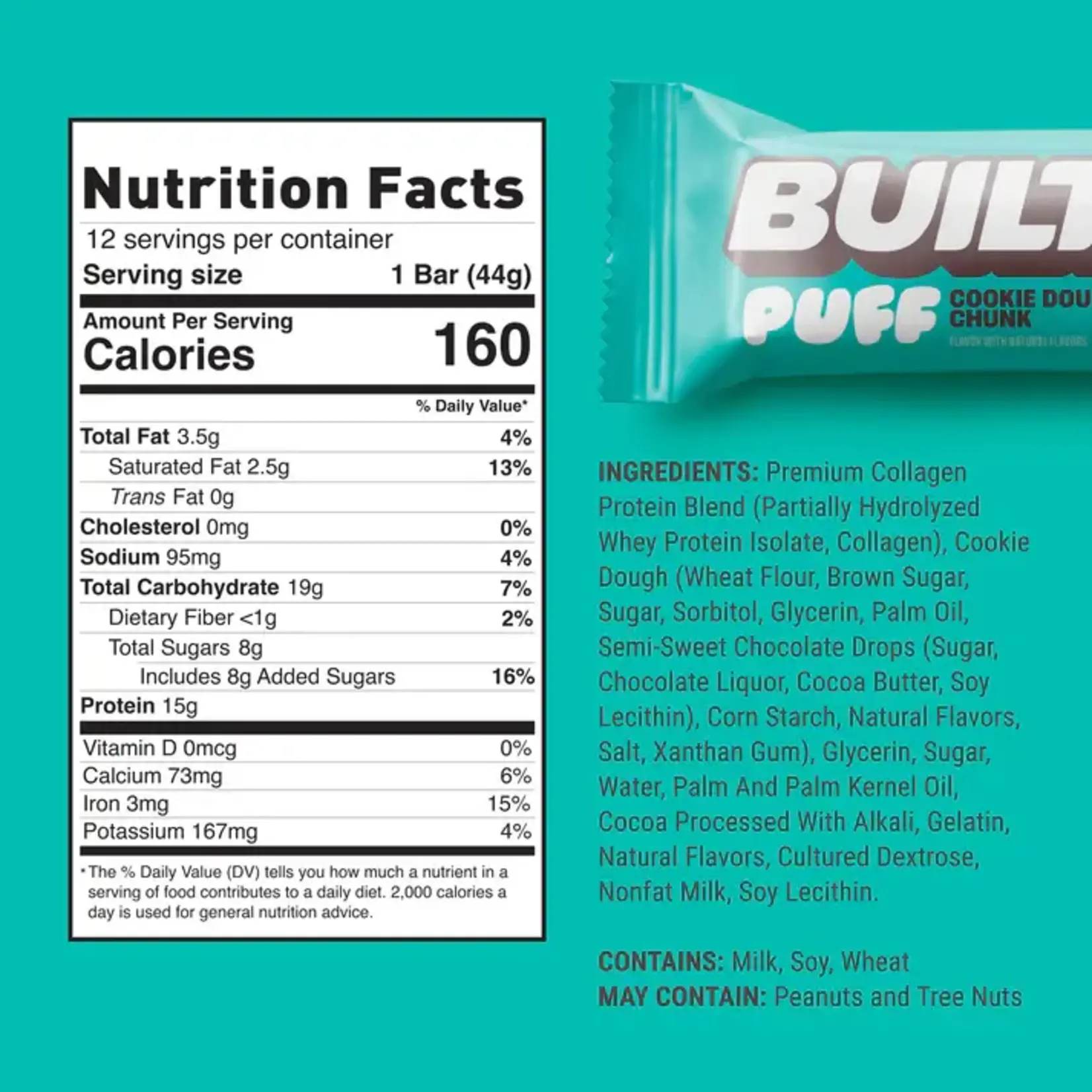 Cookie Dough Chunk Puff bar (12)