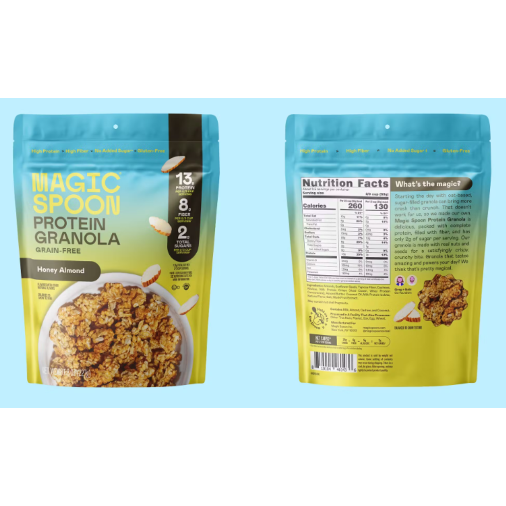 Honey Almond Protein Granola
