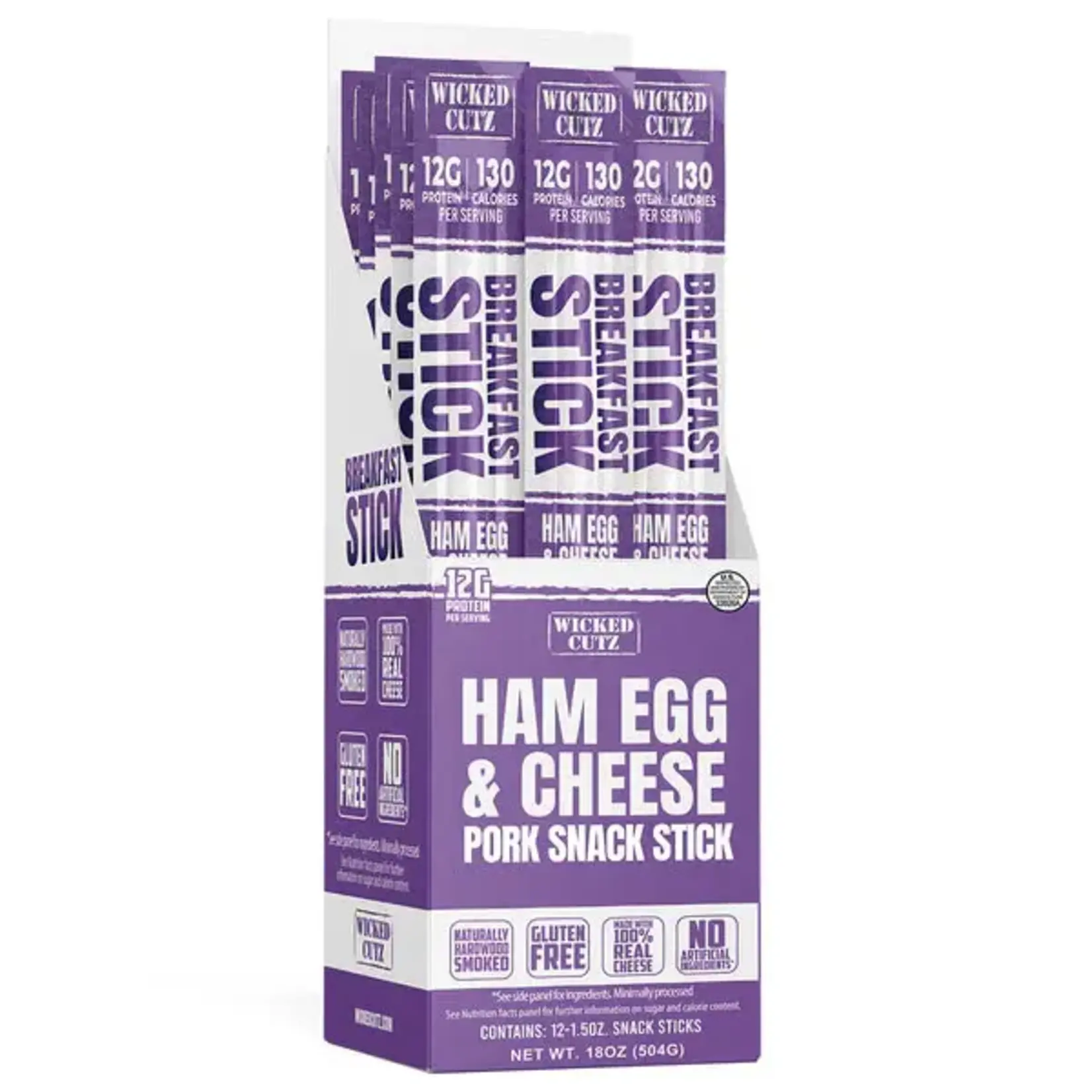 Ham Egg and Cheese Jerky Stick