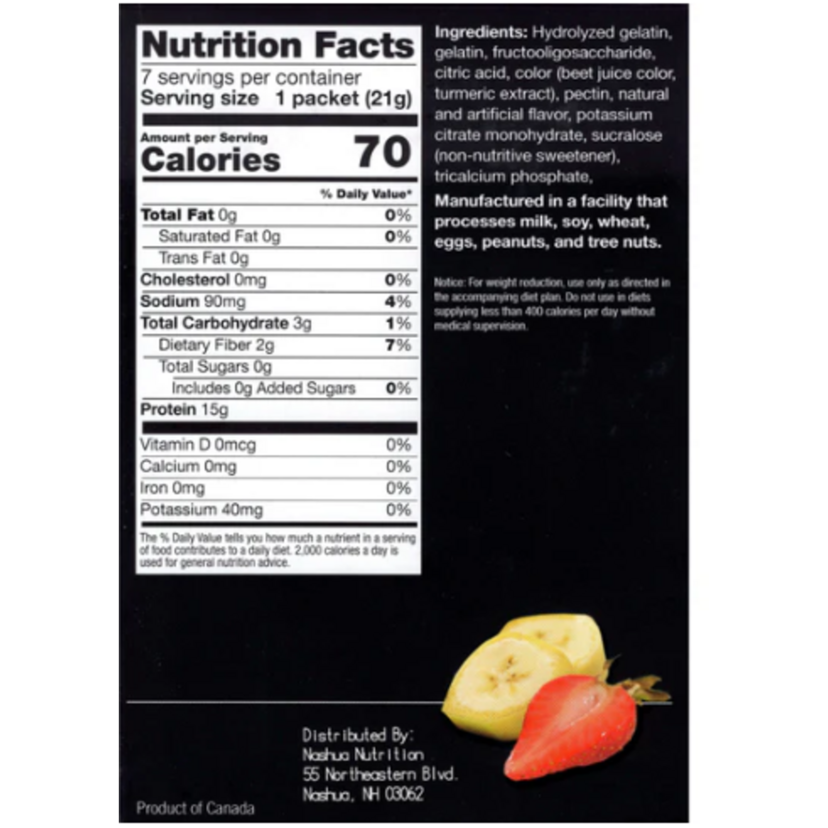 Strawberry Banana Gelatin