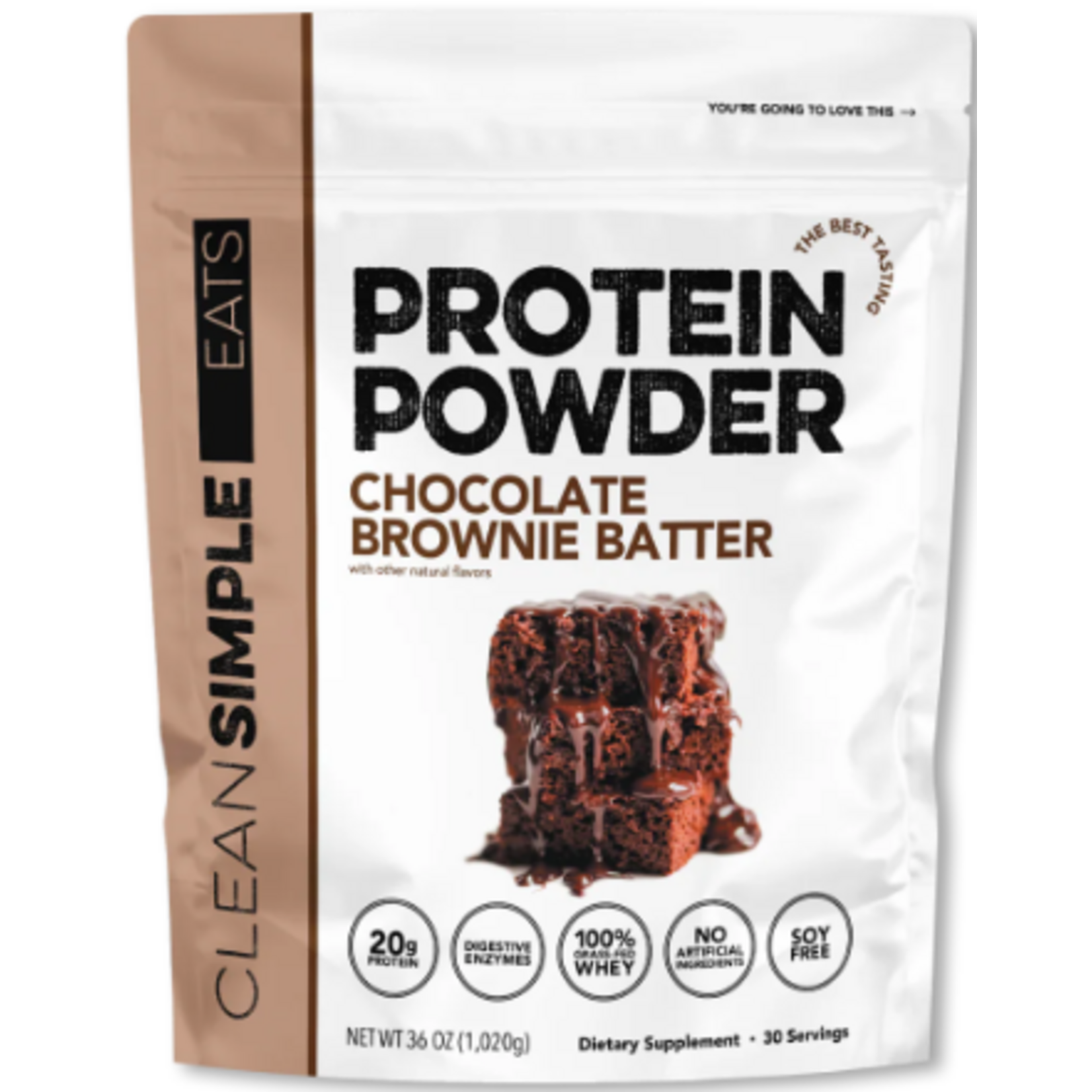 Chocolate Brownie Batter Protein Powder (30 servings)