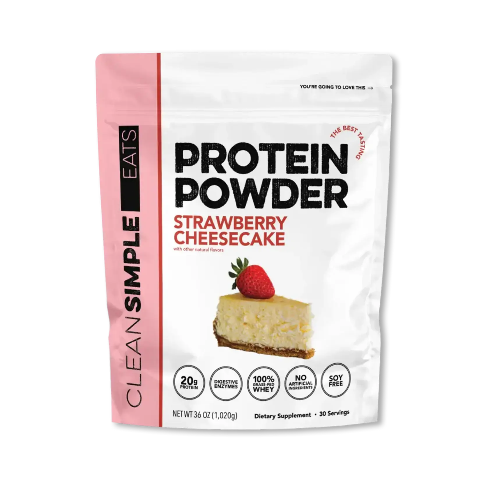 Strawberry Cheesecake Protein Powder (30 servings)