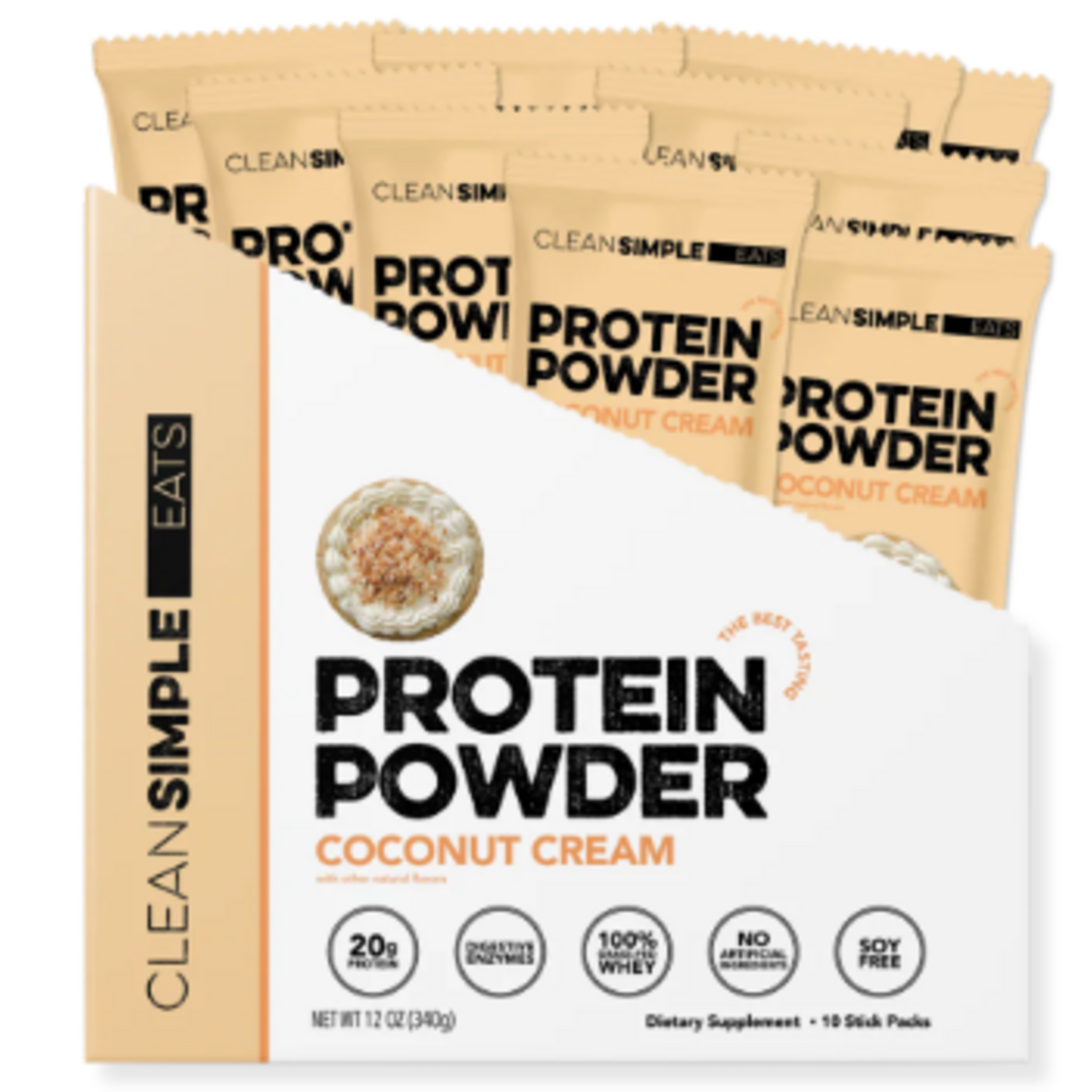Coconut Cream -- Protein Powder single
