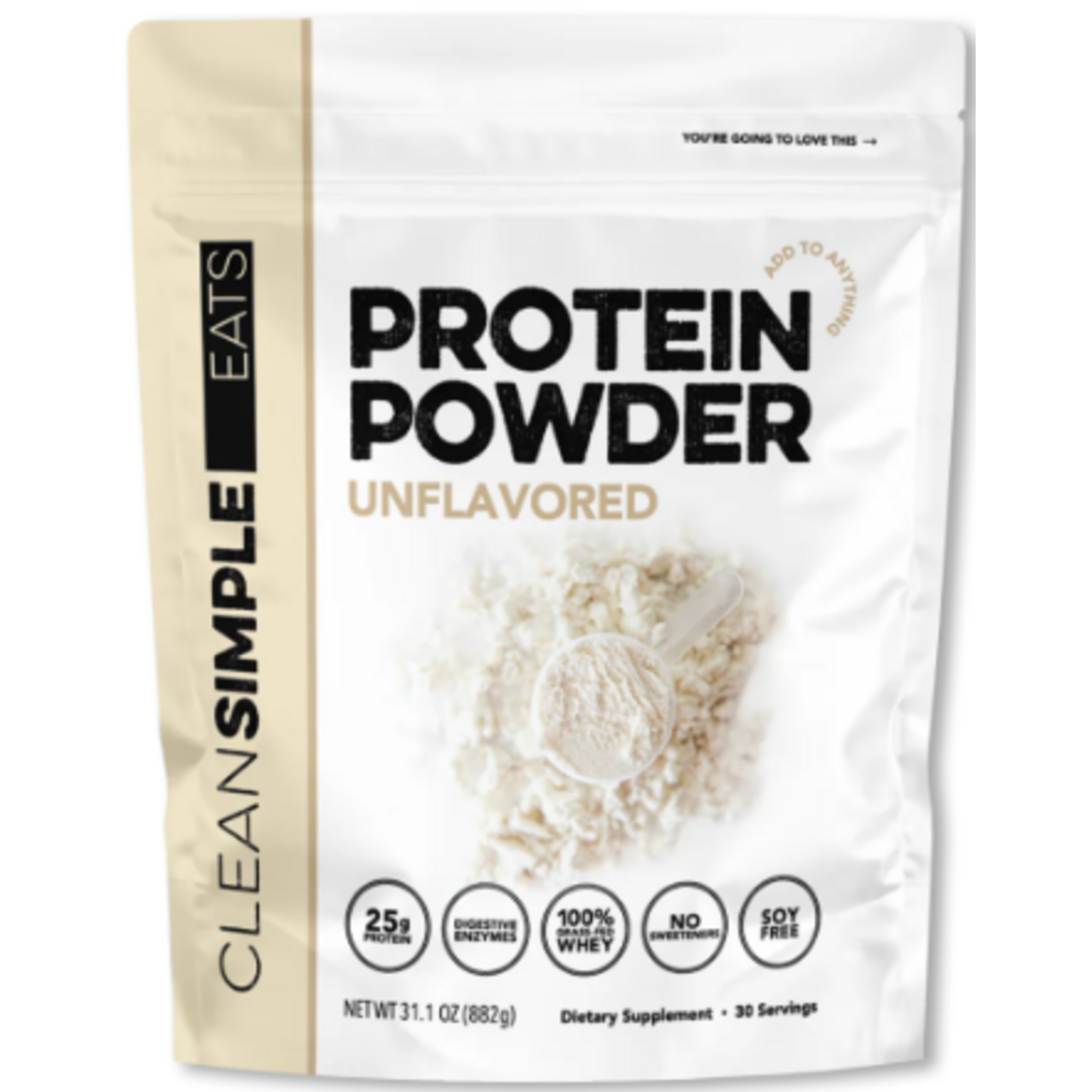 Unflavored Protein Powder (30 serving)