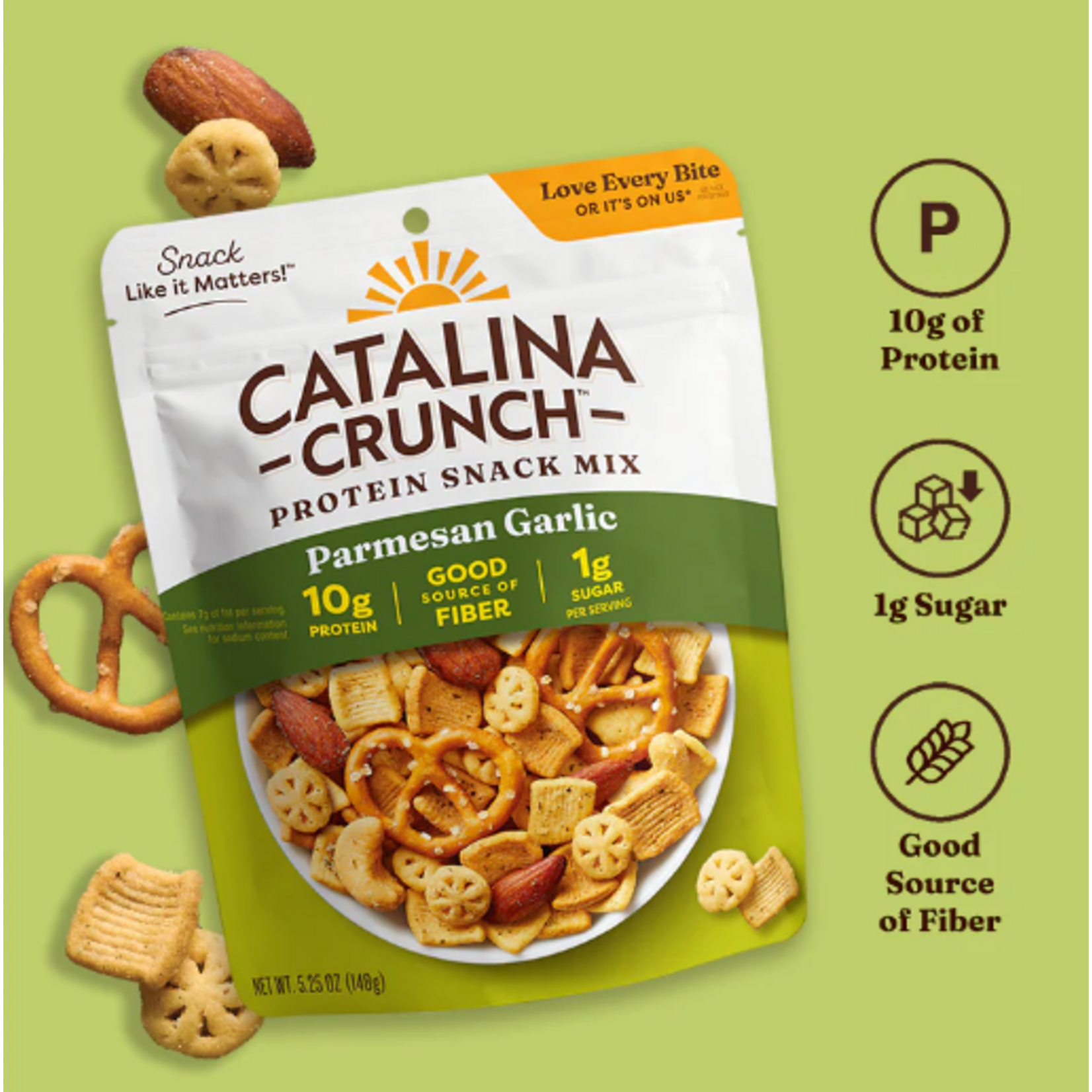 Parmesan Garlic Trail Mix