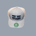 L2 L2 Rectangle Patch Lt Blue Mélange Trucker Hat