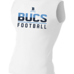 Varsity Football Sleeveless Compression Shirt