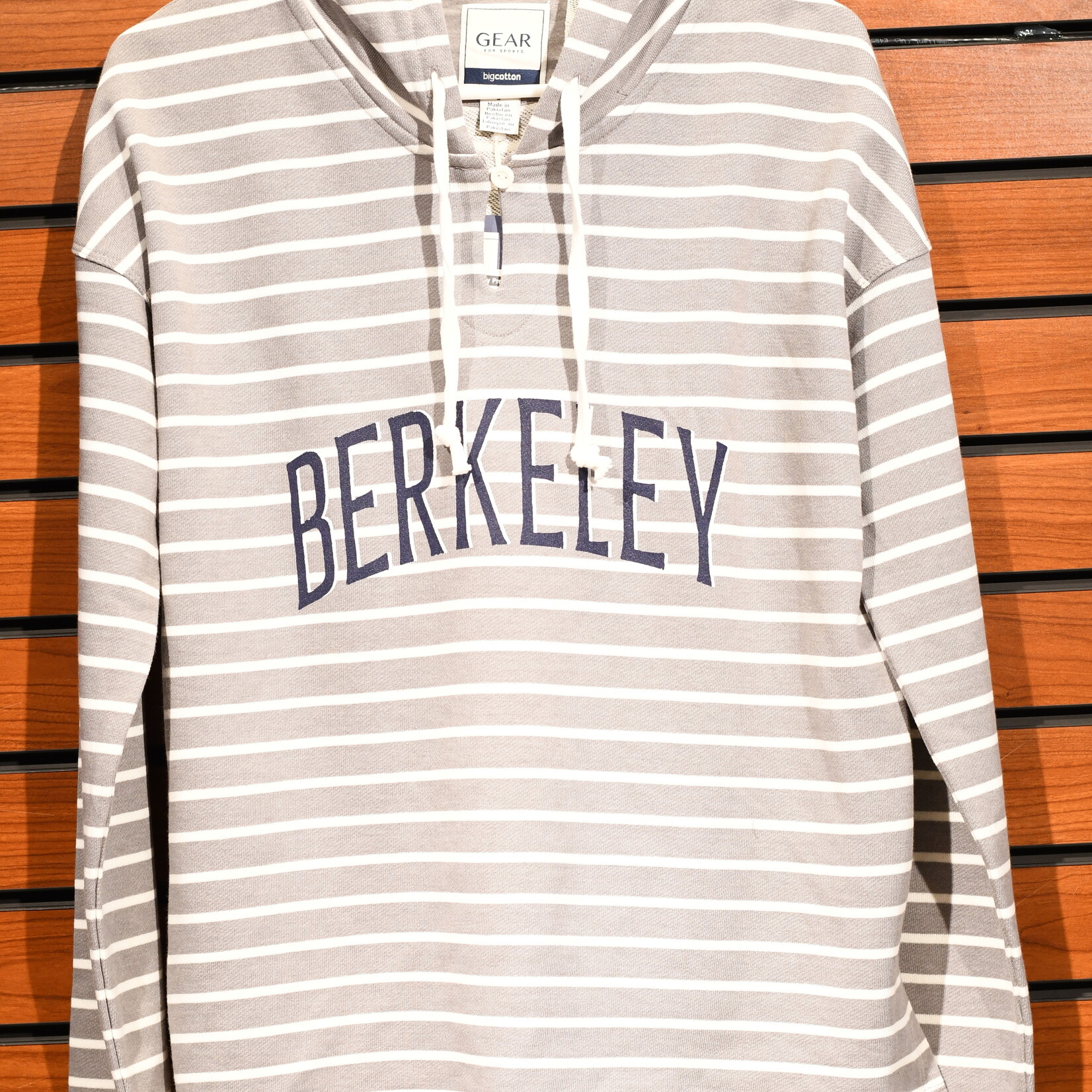 gear Gear big Cotton Stripe hoodie