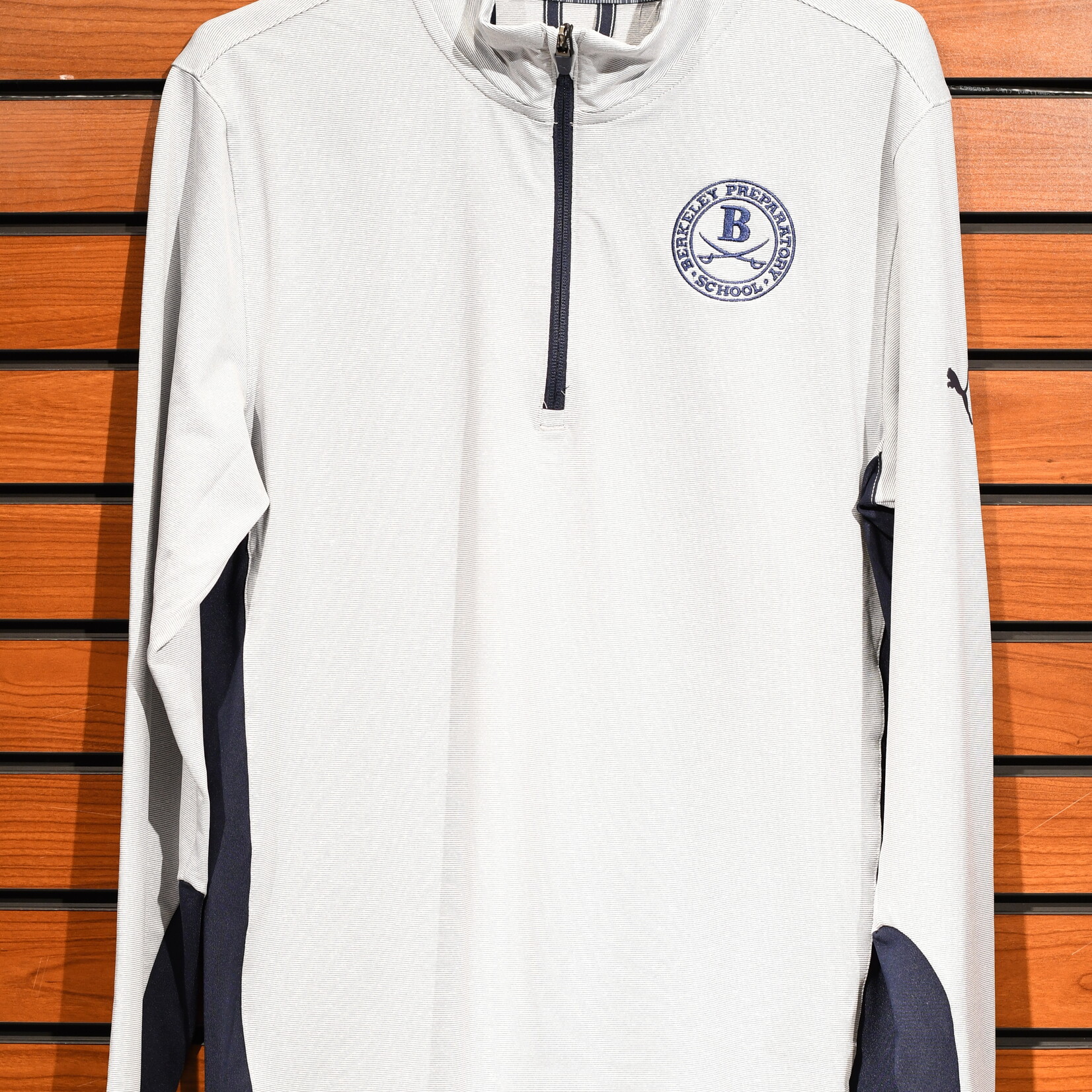 Puma Men Lt Blue 1/4 Zip