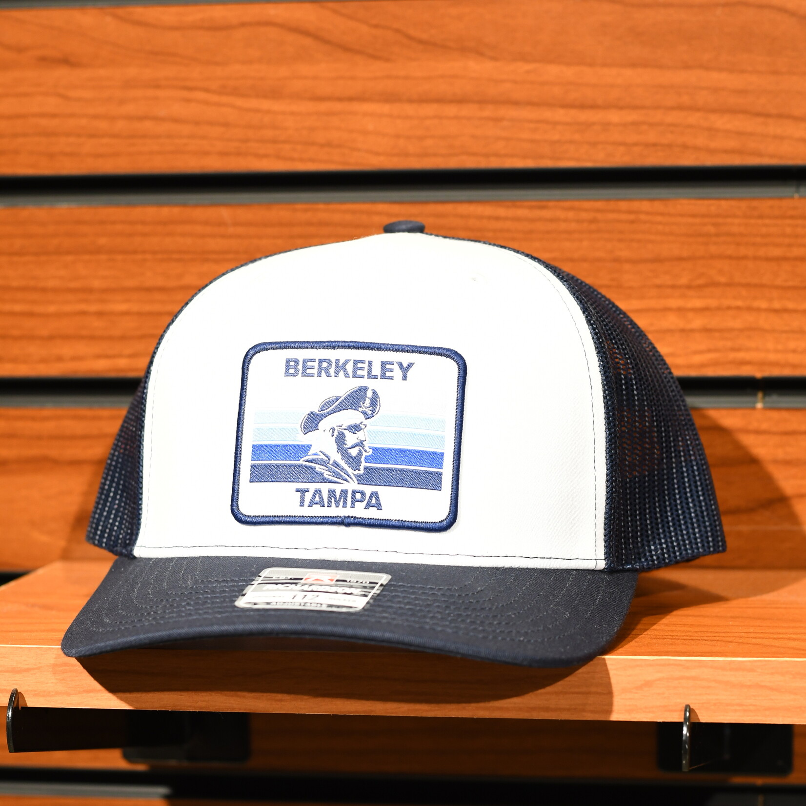 Richardson Trucker Multi Color Rectangle Patch