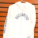 gear Gear White Zip Hoodie
