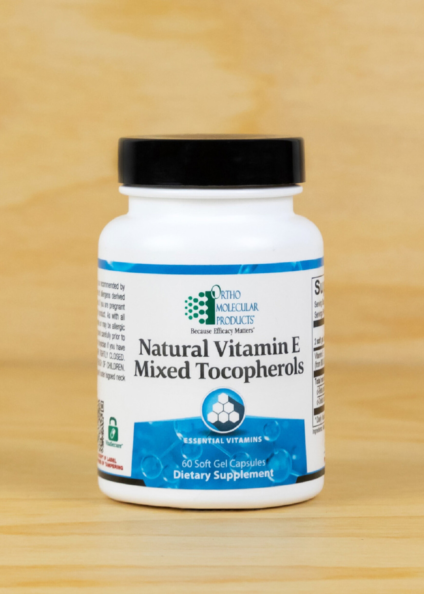 Ortho Molecular Natural Vitamin E Mixed Tocopherols