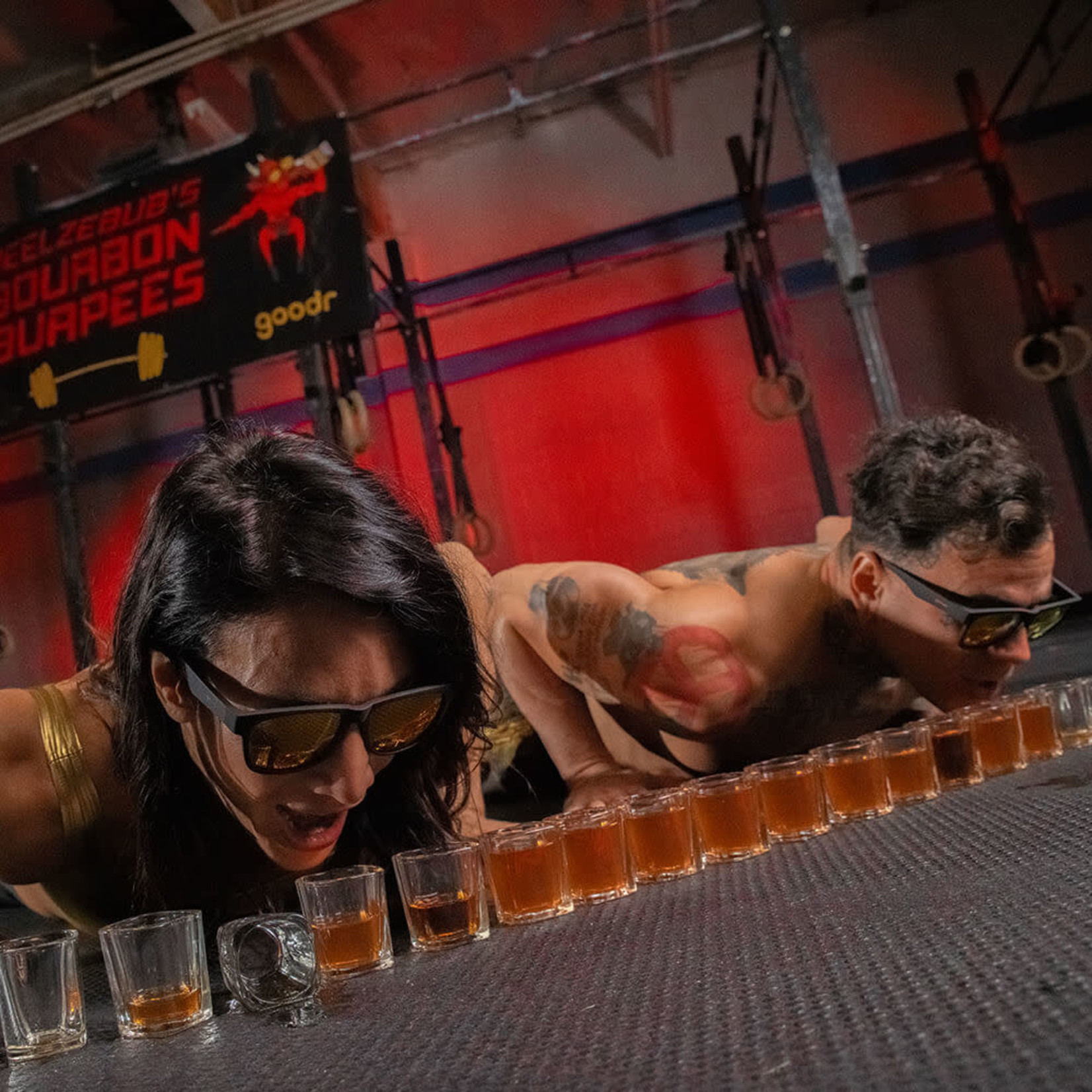 Goodr Goodr, Beelzebub's Bourbon Burpees