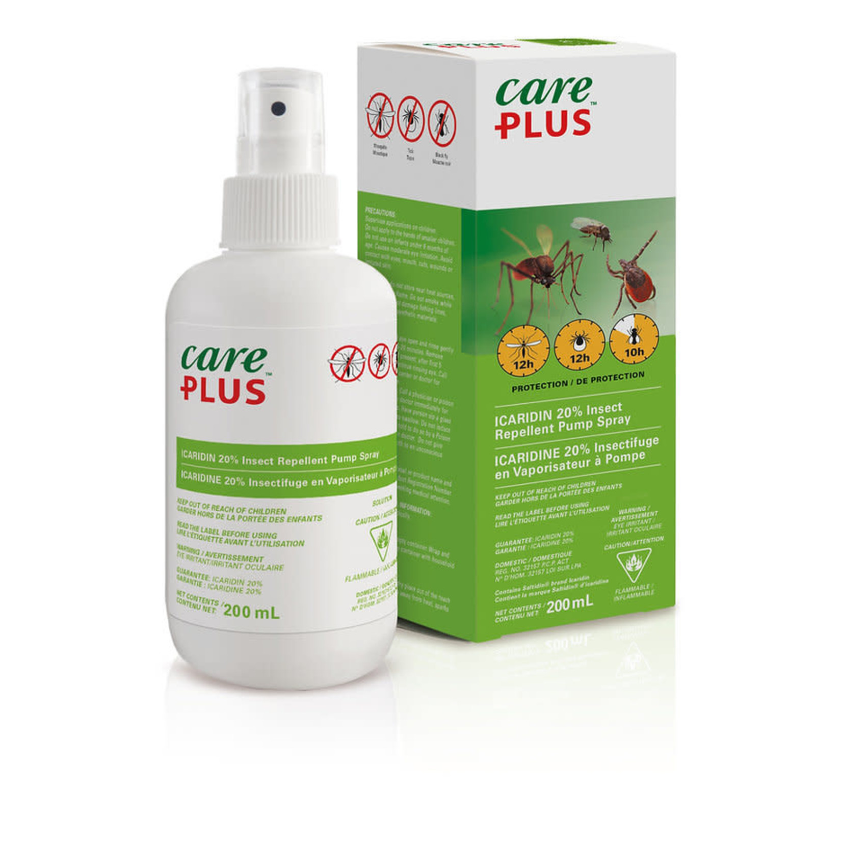Care Plus Care Plus Icaridin pump spray, 200ml