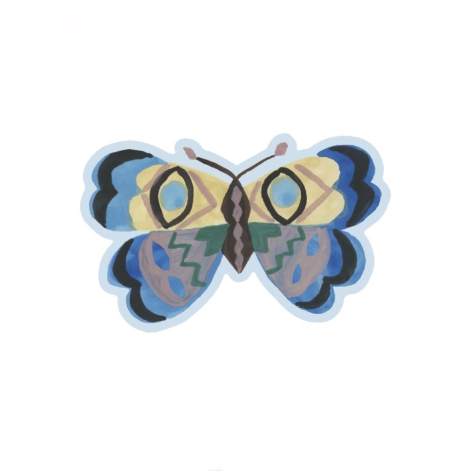 NOSO NOSO BLUE BUTTERFLY by Nathalie Lete