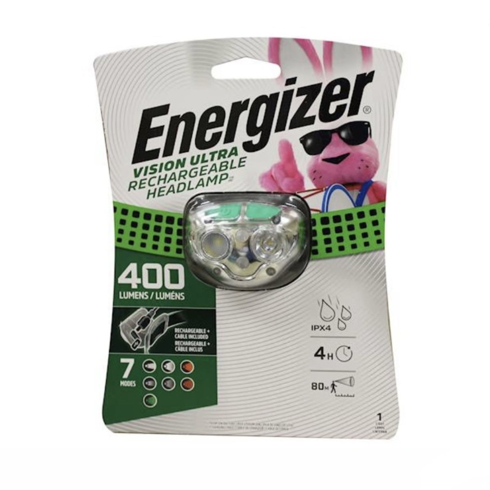 Energizer Energizer Vision Ultra HD 400 Lumen headlamp, rechargeable
