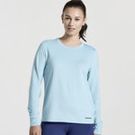 Saucony Saucony Boulder Baselayer, Women's, Rainfall Heather, Large