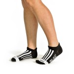EC3D EC3D Compression Ankle Striker Sock, Black/White