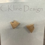 C.Kline Design C.Kline Design, Earring, Oak, Mountains