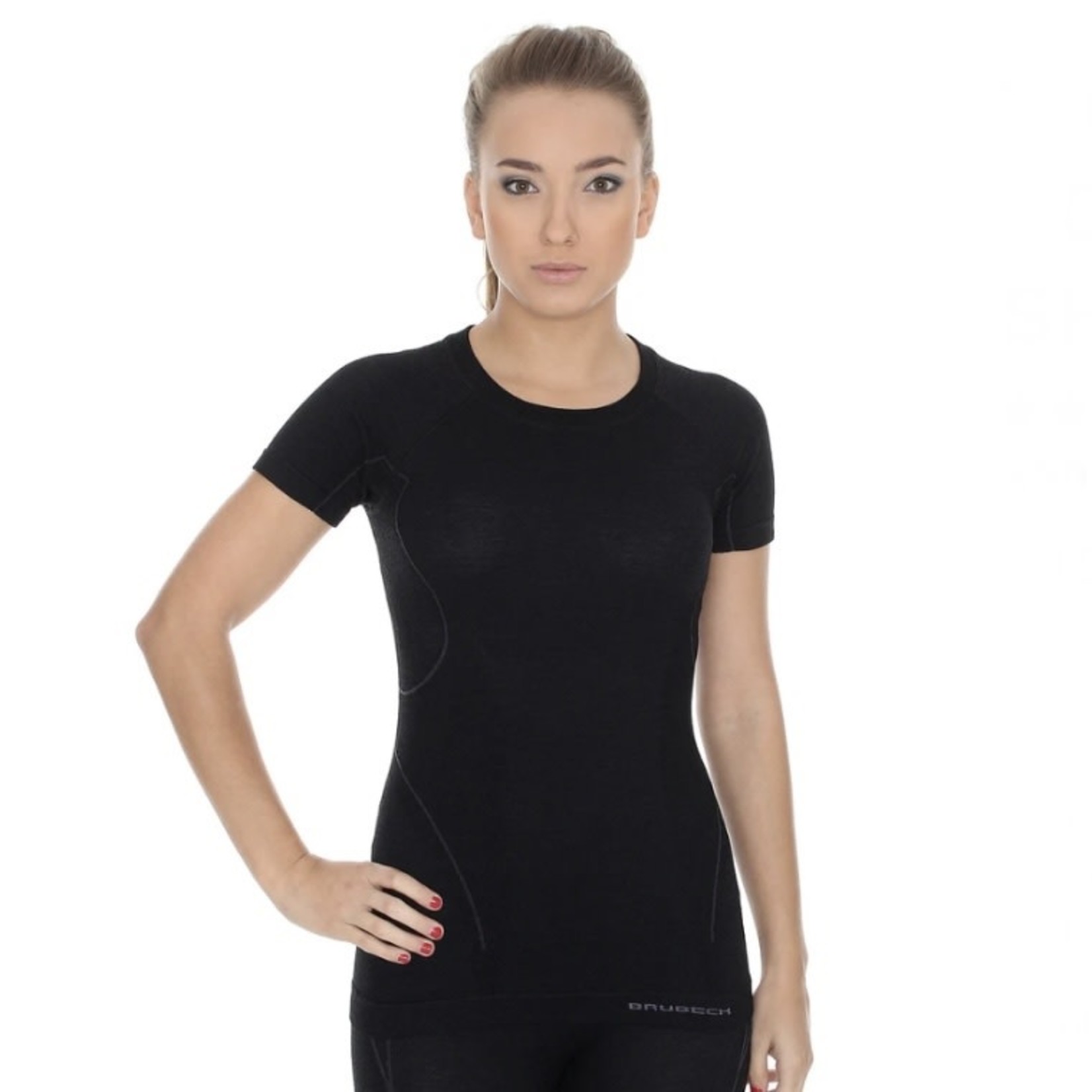 Brubeck Body Guard Brubeck Active Wool Short Sleeve, Women's