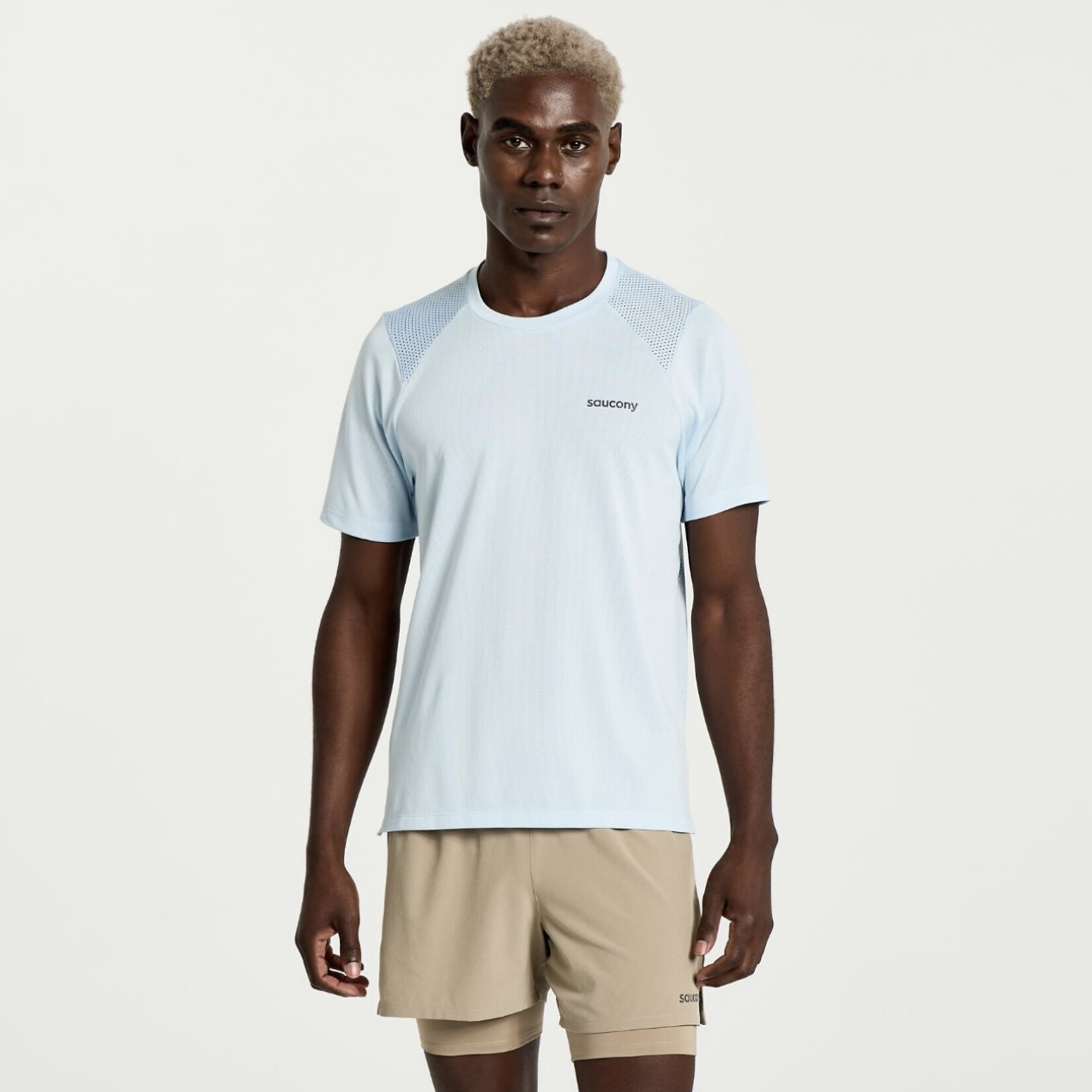 Saucony Saucony Elevate Short Sleeve, Men's