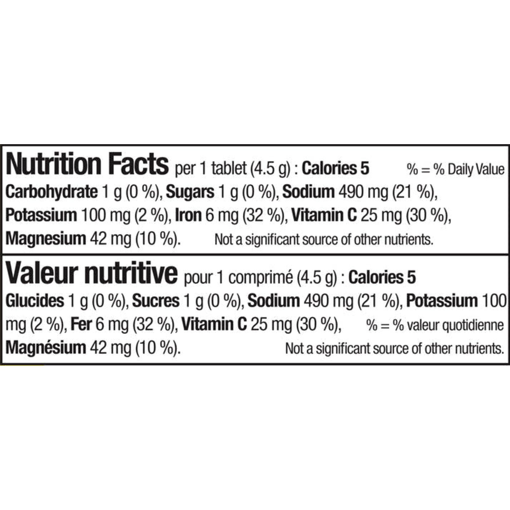 XACT Nutrition XACT Nutrition Electrolyte 10 tab, Cherry Berry
