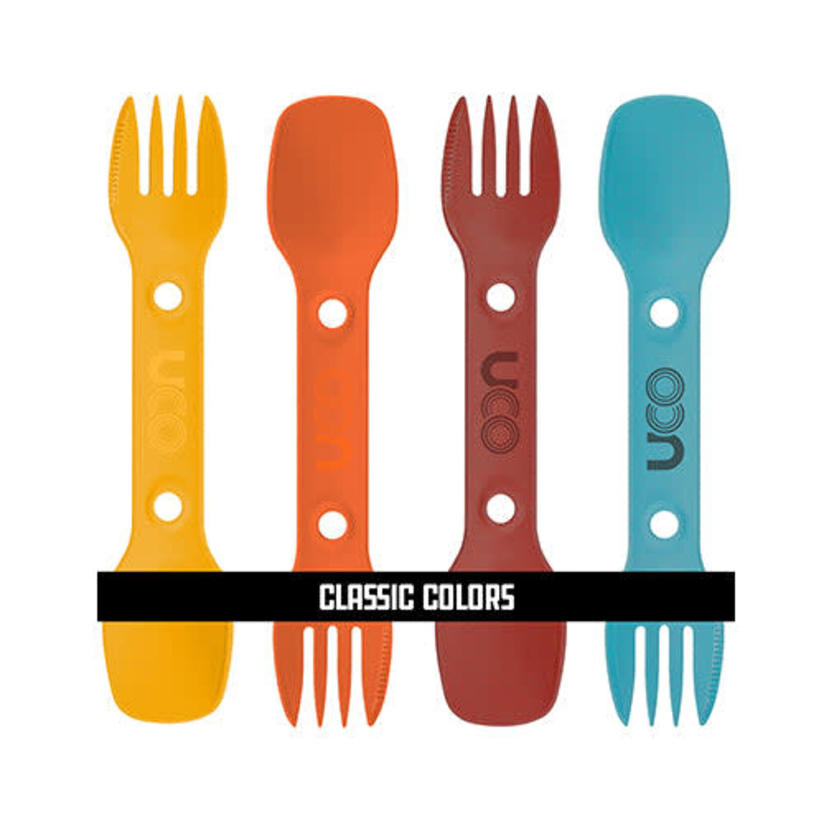 UCO Gear UCO Utility Spork, Assorted Classic Colours