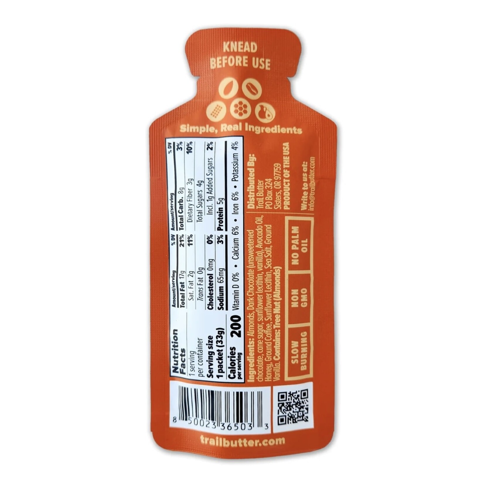 Huma Trail Butter Single Serve