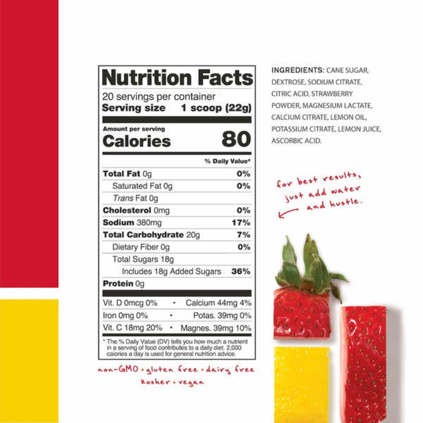 Skratch Labs Skratch Labs Hydration Drink Mix, 440g