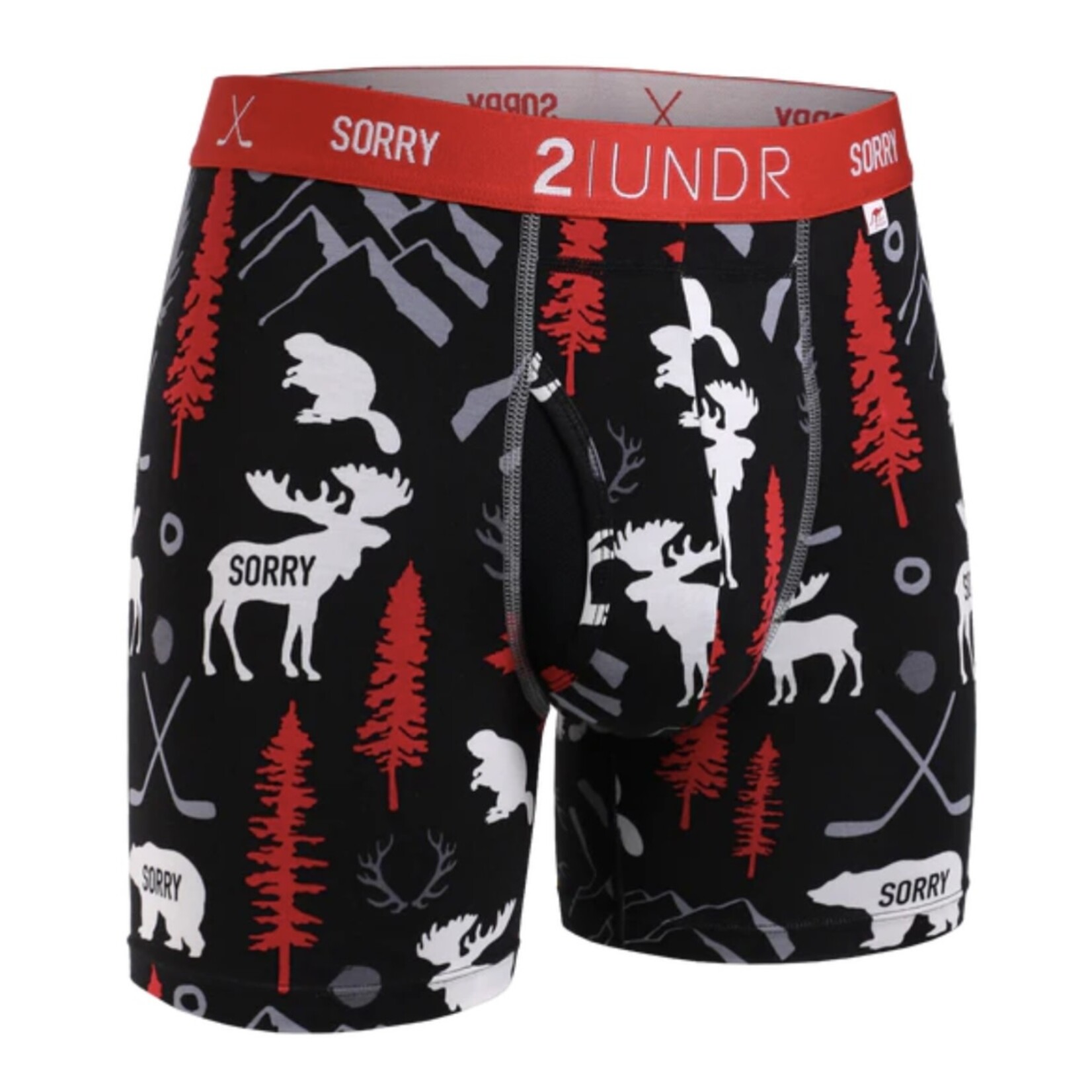 2UNDR 2UNDR Swing Shift Boxer Brief, 6” leg