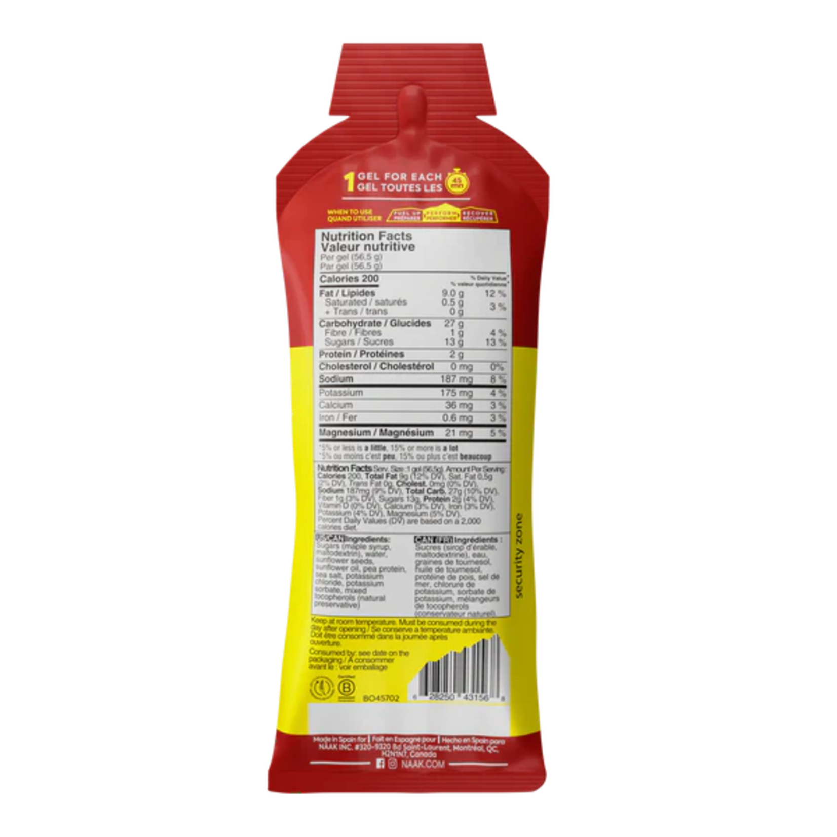 Naak Naak Ultra Energy Gel