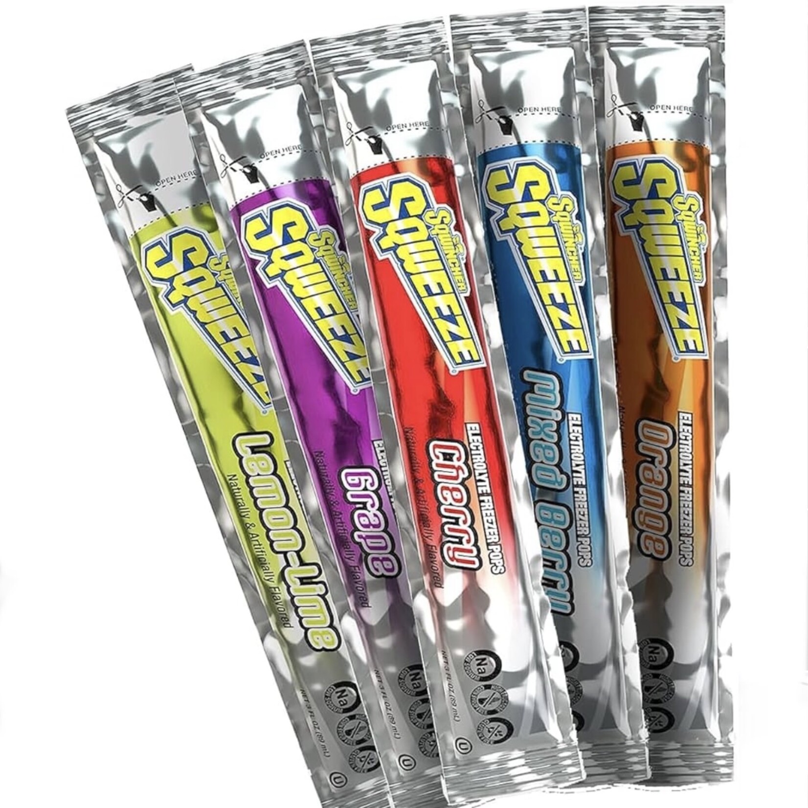 Sqwinchers Freeze Pops, 10 Pack