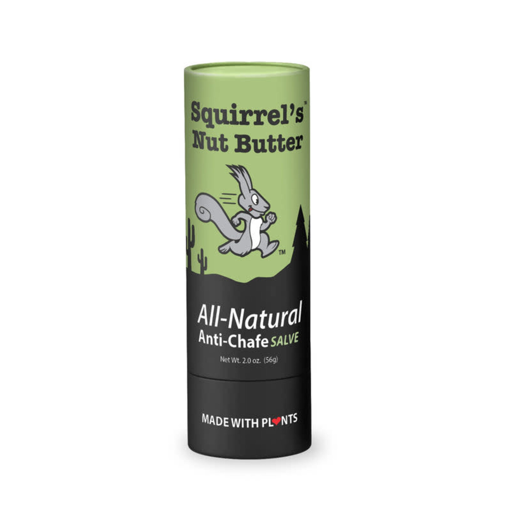 Squirrel's Nut Butter Squirrel's Nut Butter All Natural Anti-Chafe Stick - 2.0 oz Tube
