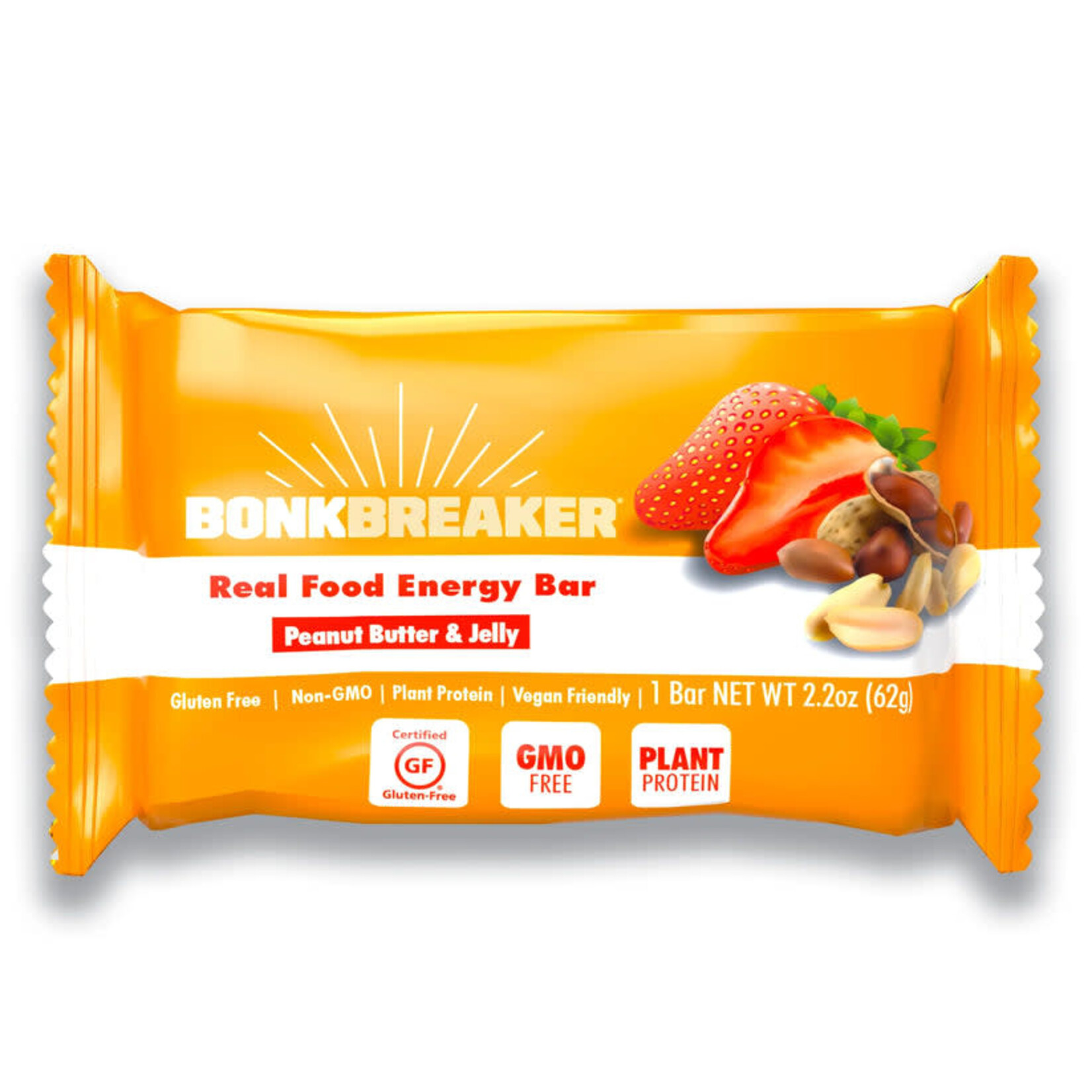 Bonk Breaker Bonk Breaker Nutrition Bars, Peanut Butter and Jelly