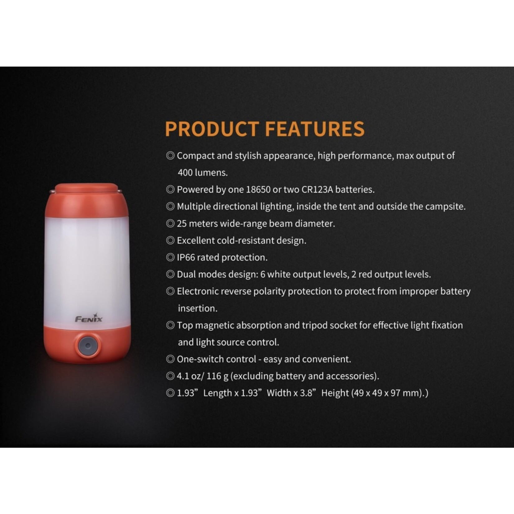 Fenix Fenix CL26R Camping Lantern