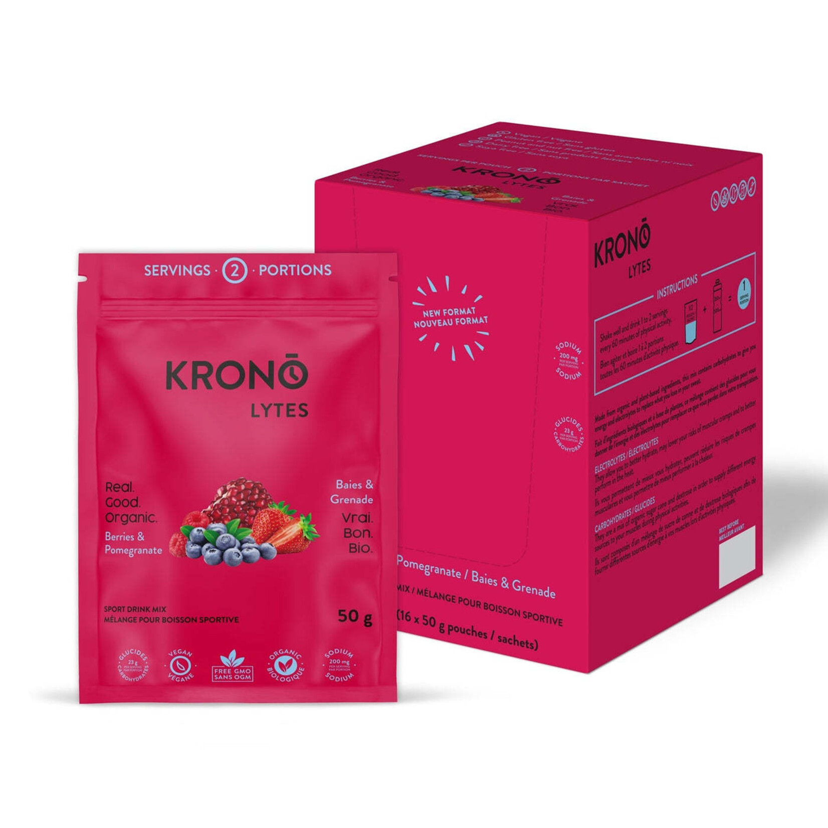 Krono Nutrition Krono Sports Drink Mix, 50g pouch