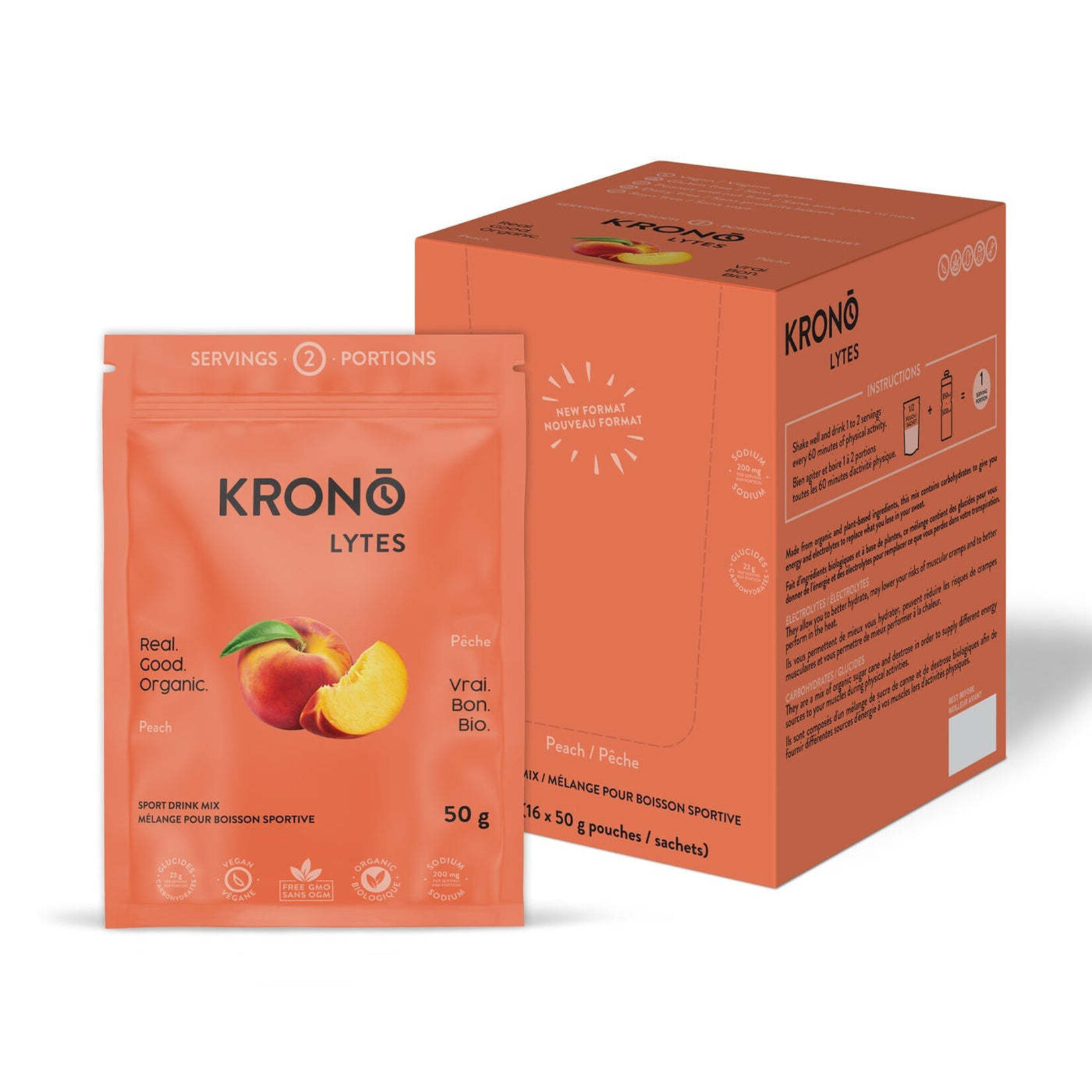 Krono Nutrition Krono Sports Drink Mix, 50g pouch