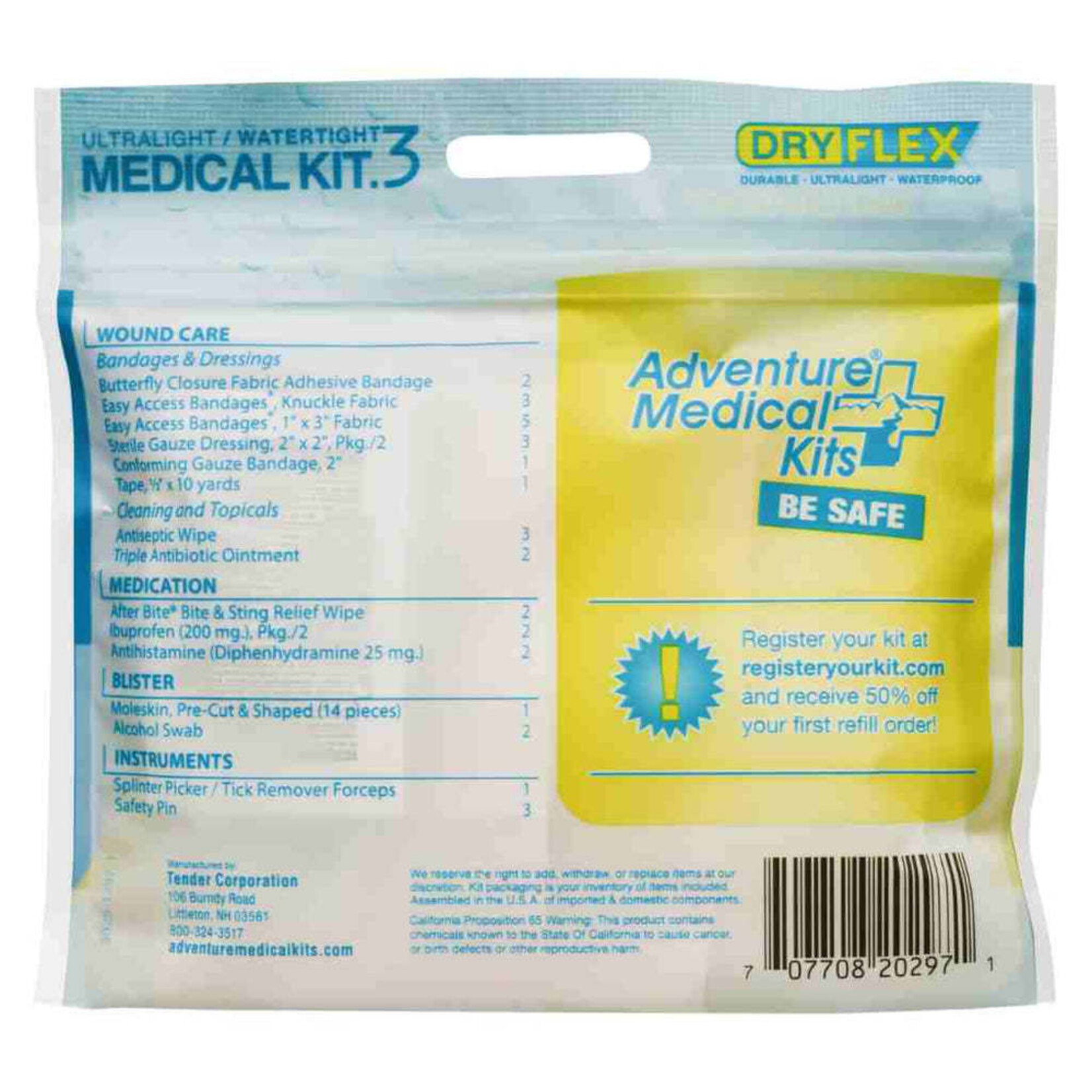 Adventure Medical Kits Adventure Medical Kits Ultralight Medical Kit 0.3