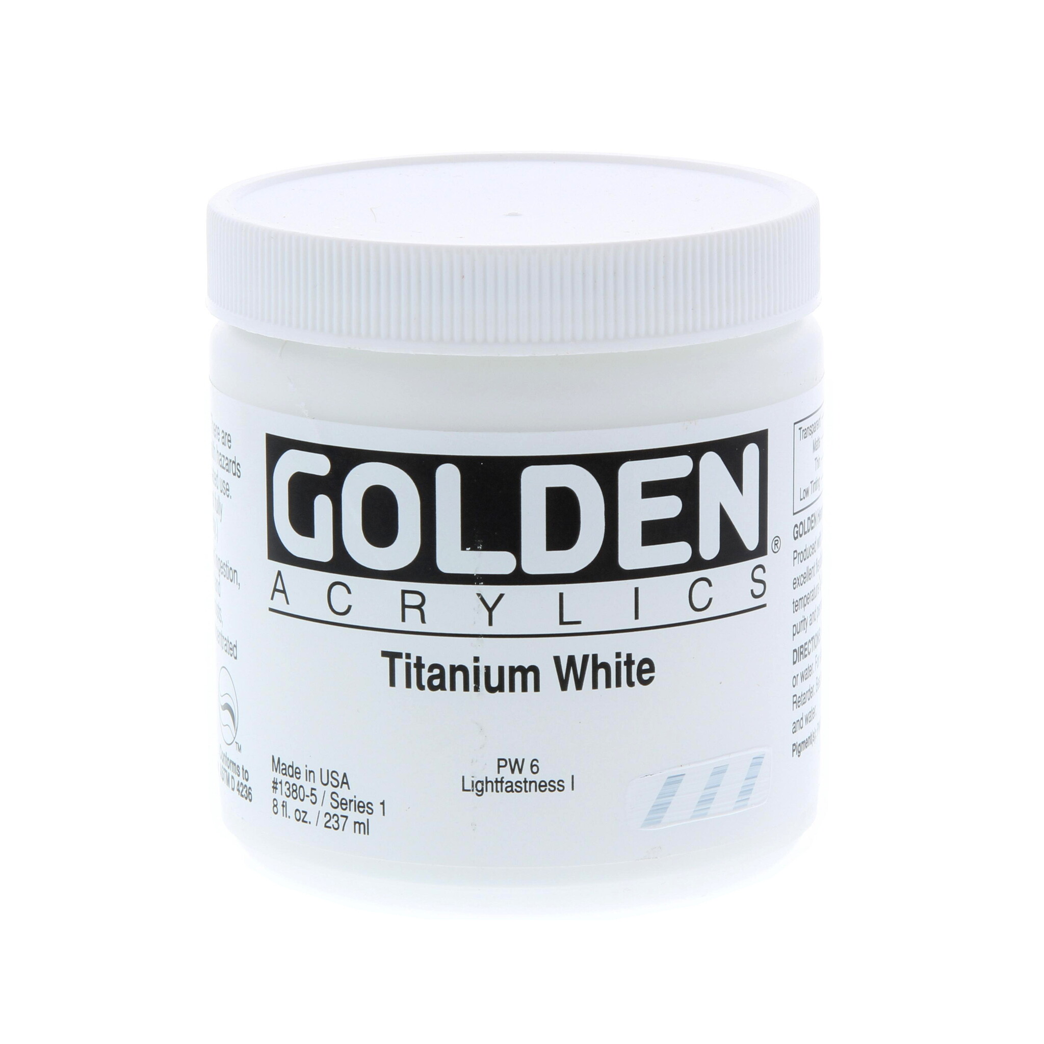 Golden HB ACR TITANIUM WHITE 8oz
