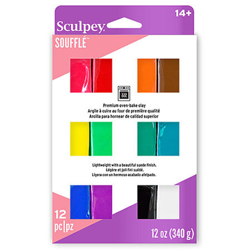 Sculpey Souffle Multipack  12 X 0.9 oz
